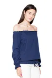 Enobarvno Bluze 2 v 1 za dame image