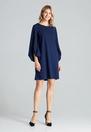 Woman's Dress M693 Navy Blue