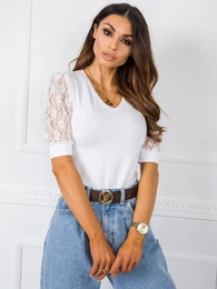 Dmsk halenka Fashionhunters Lace detailed