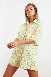 enski kombinezon Patterned