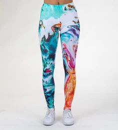 Women's leggings ABSTRACT PAINTING