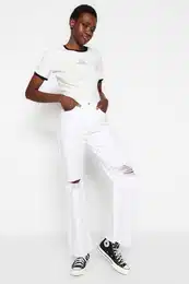 enske kavbojke Wide cut