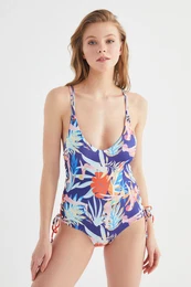 Swimsuit - Multi-color - Tropical