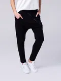 Črna 7/8 dolg Široke Hlače za dame image