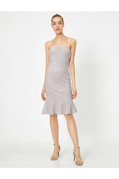 Evening & Prom obleka - roza - oba ruffle