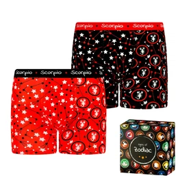 Men's boxers Zodiac Skorpion 2P Gift box