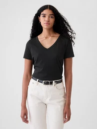 T-Shirt Organic Vintage V-Neck - Women's