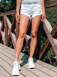 Women's denim shorts WLR013