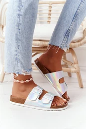 Leather Profiled Slippers Big Star