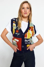 enski prsluk Jacquard
