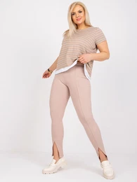 Tmav bov halenka z viskzy plus size Lilianne