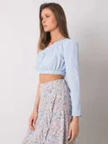 Cvetličen Off-Shoulder Kratki topi za dame image