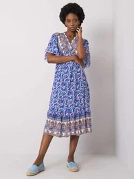 Dress-DHJ-SK-13571.42P-dark blue