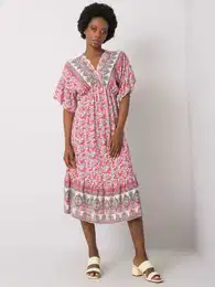 Dress-DHJ-SK-13571.42P-dark pink