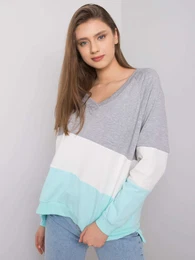 enski pulover Fashionhunters Multicolored