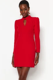 enska obleka Collar Detailed