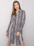 Kačji vzorec Srajčne Obleke za dame image