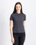 Siva Short sleeves Polo majice za dame image