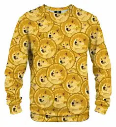 Unisex's Doge Wow Sweater S-Pc2178