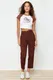 Dmsk kalhoty Trendyol Striped Dmsk kalhoty Trendyol Striped