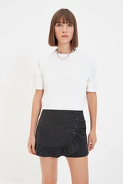 Anthracite Plaid Shorts & Bermuda