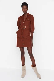 enska obleka Belt detailed