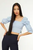 Houndstooth Bluze za dame image