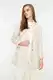 Trendyol Beige Two-Button Blazer Woven Jacket