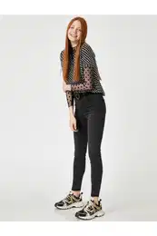 traperice visokog struka Slim Fit