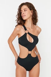 enske enodelne kopalke Leopard print