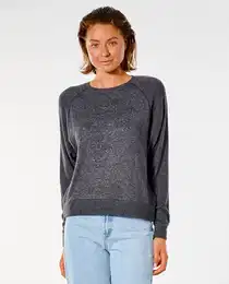 Mikina COSY II FLEECE Dark Grey Marle