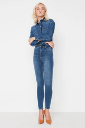 enske kavbojke Skinny Fit