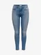 Blue women's skinny fit jeans with embroidered effect ONLY Blush - Women