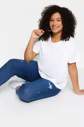 enska majica Plus-size