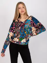 Blouse-DHJ-BZ-6550-3.14P-dark blue