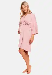 Woman's Dressing Gown SWB.9999 Flamingo