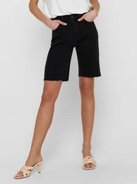 Black denim shorts Emily - Women's