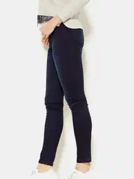 Navy blue slim fit jeans - Women