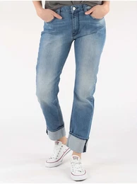 Blue Women's Straight Fit Jeans - enske
