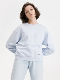 Light blue womens Sweatshirt - Women