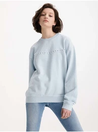 Light blue women's sweatshirt - Women's