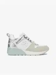 Women's Sneakers in White-Silver - Womens