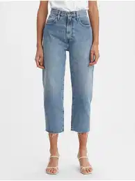 Levi's Blue Women's Cropped Mom Fit Jeans Levi's - Women's
