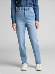 Blue women's straight fit jeans Stella - Women