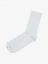 Socks - TH WOMEN GLITTER SOCK 1P silver