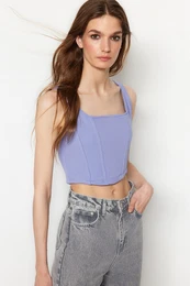 Women's Crop Top Knitted