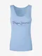 Pepe Jeans Dunia Women's Top Light Blue - Womens