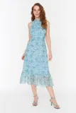 Hippie Midi obleke za dame image