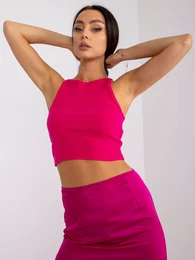 Fuchsiov prouek crop top od Margo