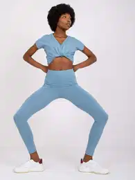 Prljavo plave tajice visokog struka brenda Brigitte